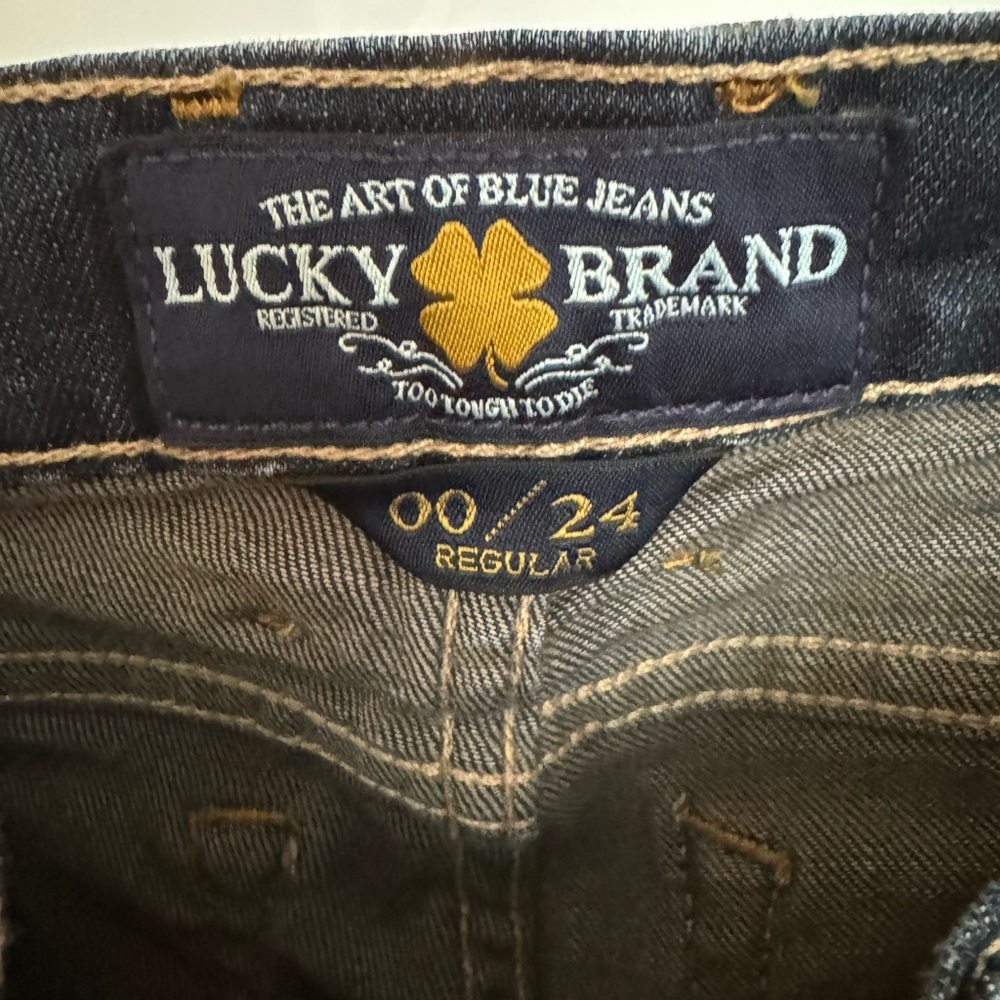 LUCKY BRAND CATE BOOT women jeans SIZE 00/24 regular